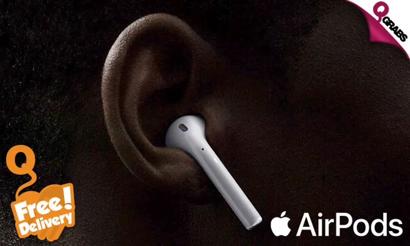 Apple Wireless AirPods with Charging Case!
